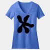 Women's Perfect Blend ® CVC V Neck Tee Thumbnail