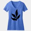 Women's Perfect Blend ® CVC V Neck Tee Thumbnail