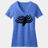 Women's Perfect Blend ® CVC V Neck Tee Thumbnail