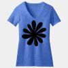 Women's Perfect Blend ® CVC V Neck Tee Thumbnail