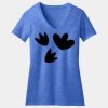 Women's Perfect Blend ® CVC V Neck Tee Thumbnail