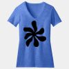 Women's Perfect Blend ® CVC V Neck Tee Thumbnail