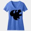 Women's Perfect Blend ® CVC V Neck Tee Thumbnail
