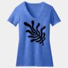 Women's Perfect Blend ® CVC V Neck Tee Thumbnail