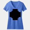 Women's Perfect Blend ® CVC V Neck Tee Thumbnail