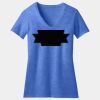 Women's Perfect Blend ® CVC V Neck Tee Thumbnail