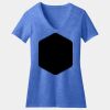 Women's Perfect Blend ® CVC V Neck Tee Thumbnail