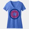 Women's Perfect Blend ® CVC V Neck Tee Thumbnail
