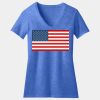 Women's Perfect Blend ® CVC V Neck Tee Thumbnail