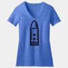 Women's Perfect Blend ® CVC V Neck Tee Thumbnail