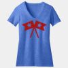 Women's Perfect Blend ® CVC V Neck Tee Thumbnail
