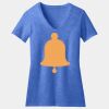 Women's Perfect Blend ® CVC V Neck Tee Thumbnail