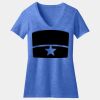 Women's Perfect Blend ® CVC V Neck Tee Thumbnail