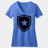 Women's Perfect Blend ® CVC V Neck Tee Thumbnail