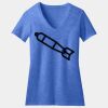 Women's Perfect Blend ® CVC V Neck Tee Thumbnail