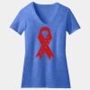Women's Perfect Blend ® CVC V Neck Tee Thumbnail