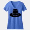 Women's Perfect Blend ® CVC V Neck Tee Thumbnail