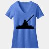 Women's Perfect Blend ® CVC V Neck Tee Thumbnail