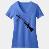 Women's Perfect Blend ® CVC V Neck Tee Thumbnail