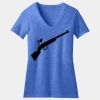 Women's Perfect Blend ® CVC V Neck Tee Thumbnail