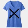 Women's Perfect Blend ® CVC V Neck Tee Thumbnail