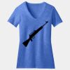 Women's Perfect Blend ® CVC V Neck Tee Thumbnail