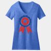 Women's Perfect Blend ® CVC V Neck Tee Thumbnail