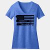 Women's Perfect Blend ® CVC V Neck Tee Thumbnail