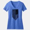 Women's Perfect Blend ® CVC V Neck Tee Thumbnail