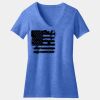 Women's Perfect Blend ® CVC V Neck Tee Thumbnail