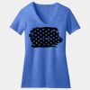 Women's Perfect Blend ® CVC V Neck Tee Thumbnail