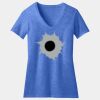 Women's Perfect Blend ® CVC V Neck Tee Thumbnail