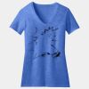 Women's Perfect Blend ® CVC V Neck Tee Thumbnail
