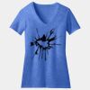 Women's Perfect Blend ® CVC V Neck Tee Thumbnail