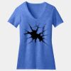 Women's Perfect Blend ® CVC V Neck Tee Thumbnail