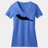 Women's Perfect Blend ® CVC V Neck Tee Thumbnail