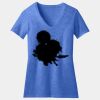 Women's Perfect Blend ® CVC V Neck Tee Thumbnail