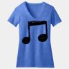 Women's Perfect Blend ® CVC V Neck Tee Thumbnail