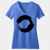 Women's Perfect Blend ® CVC V Neck Tee Thumbnail