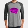 Mens Perfect Tri ® 3/4 Sleeve Raglan Thumbnail