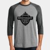 Mens Perfect Tri ® 3/4 Sleeve Raglan Thumbnail