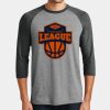 Mens Perfect Tri ® 3/4 Sleeve Raglan Thumbnail