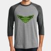 Mens Perfect Tri ® 3/4 Sleeve Raglan Thumbnail