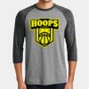 Mens Perfect Tri ® 3/4 Sleeve Raglan Thumbnail
