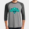 Mens Perfect Tri ® 3/4 Sleeve Raglan Thumbnail