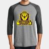 Mens Perfect Tri ® 3/4 Sleeve Raglan Thumbnail