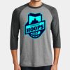 Mens Perfect Tri ® 3/4 Sleeve Raglan Thumbnail