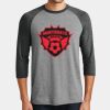 Mens Perfect Tri ® 3/4 Sleeve Raglan Thumbnail