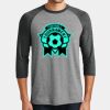 Mens Perfect Tri ® 3/4 Sleeve Raglan Thumbnail