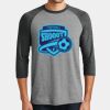Mens Perfect Tri ® 3/4 Sleeve Raglan Thumbnail